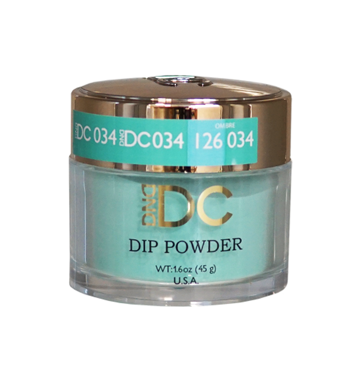 DND DC DIPPING POWDER - DC034 Mint Green