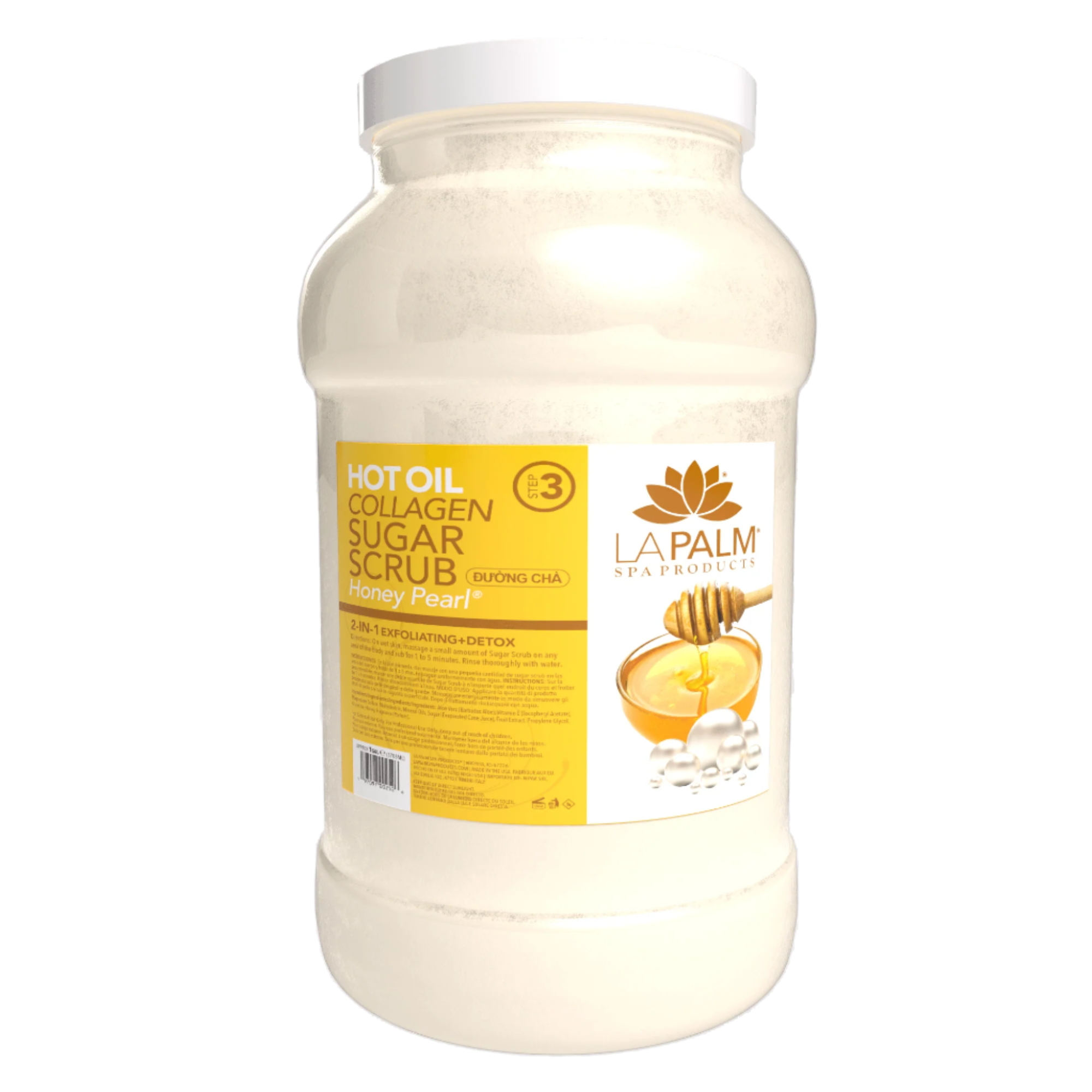 Hot Oil Sugar Scrub Honey Pearl