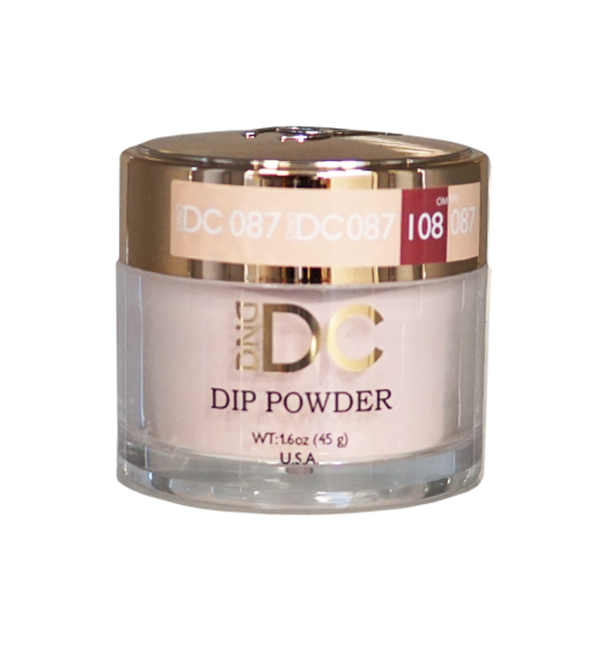 DND DC DIPPING POWDER - DC087 Rose Powder