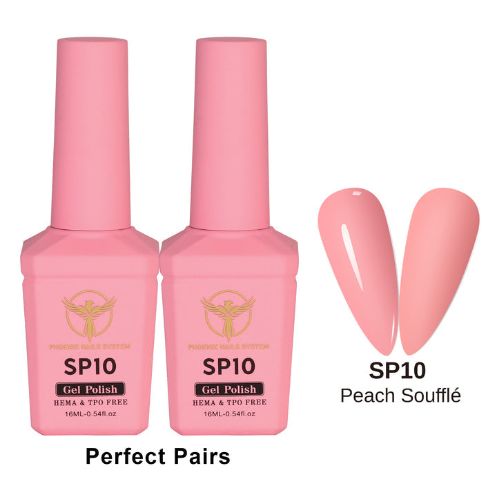 Phoenix Spring Gel Collection 24 Colors - Free Extra 24 Gels + 1 Color Book + Vali