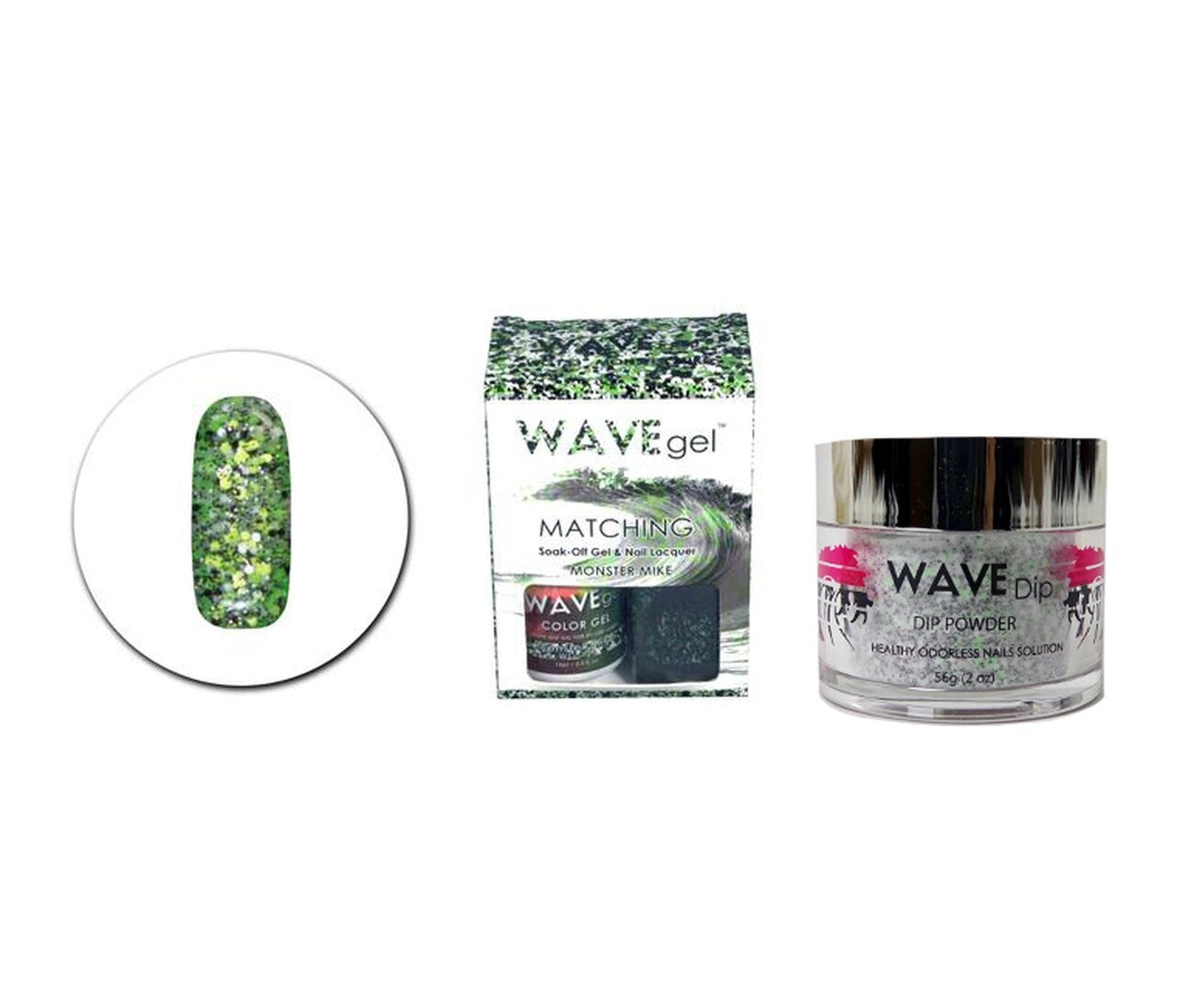 WAVEGEL 3IN1 MATCHING (GEL+LACQUER+DIP) - #133(WG133) MONSTER MIKE