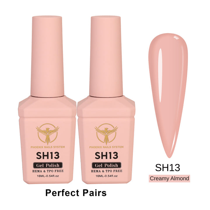 Phoenix Sheer Gel Collection 24 Colors - Free Extra 24 Gels + 1 Color Book + Vali