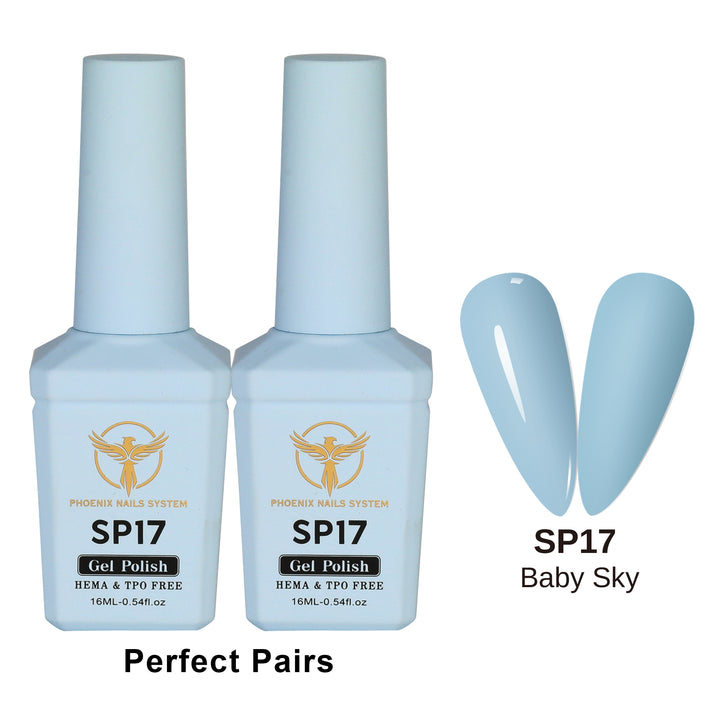 Phoenix Spring Gel Collection 24 Colors - Free Extra 24 Gels + 1 Color Book + Vali