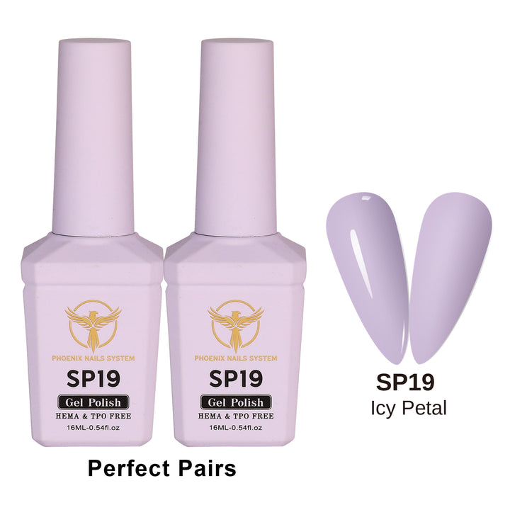 Phoenix Spring Gel Collection 24 Colors - Free Extra 24 Gels + 1 Color Book + Vali