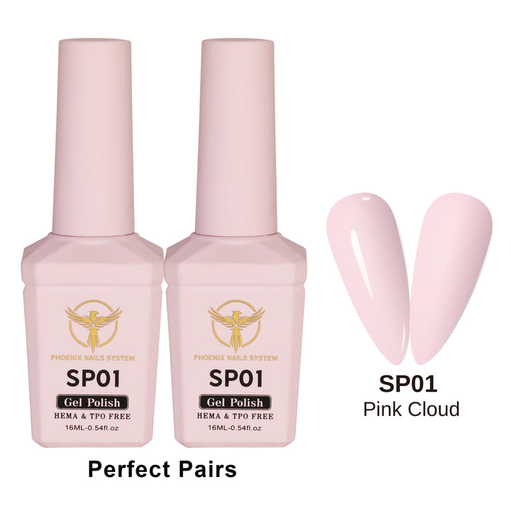 Phoenix Spring Gel Collection 24 Colors - Free Extra 24 Gels + 1 Color Book + Vali
