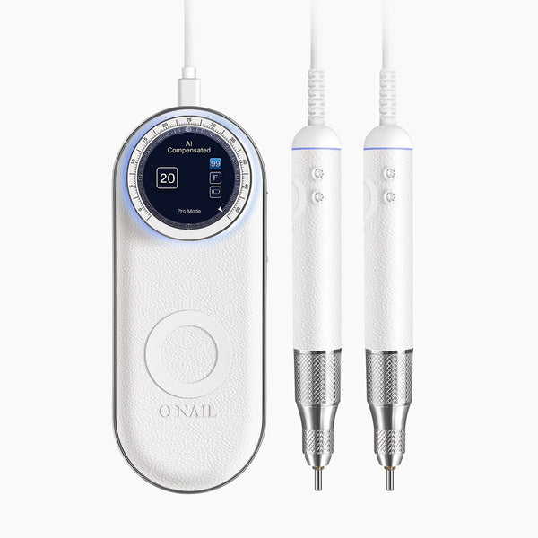 ONAIL Nail Drill Pro Max (2 Handpieces Version - White)