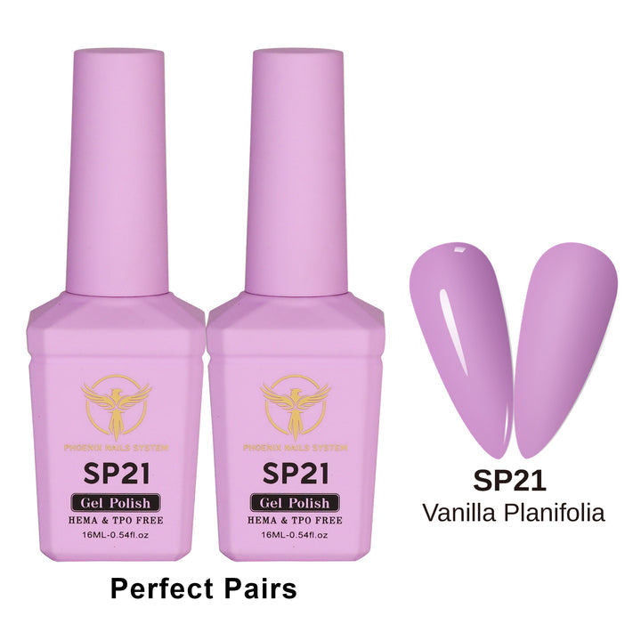 Phoenix Spring Gel Collection 24 Colors - Free Extra 24 Gels + 1 Color Book + Vali