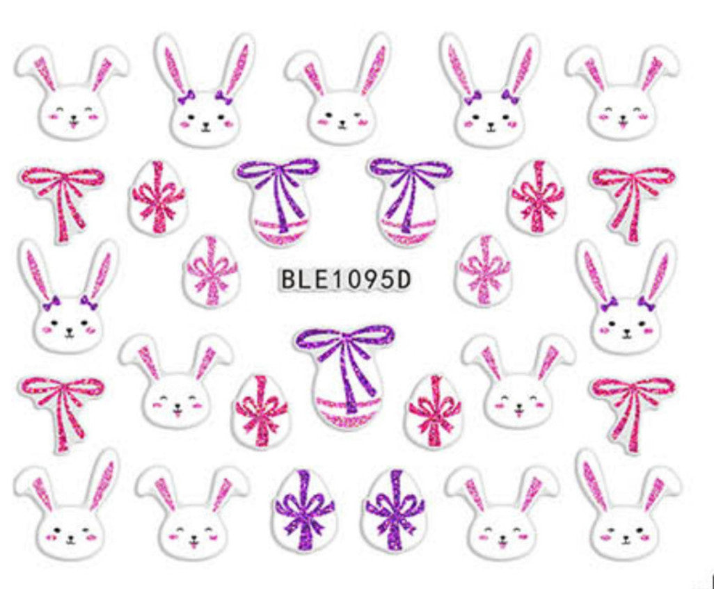 3D Nail Sticker - Easter Collection BLE1095D