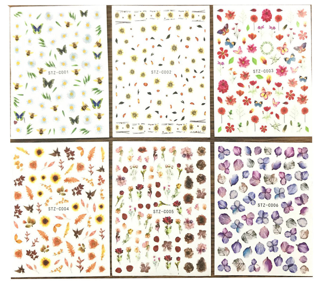 STZ1-11 - Flower Stickers