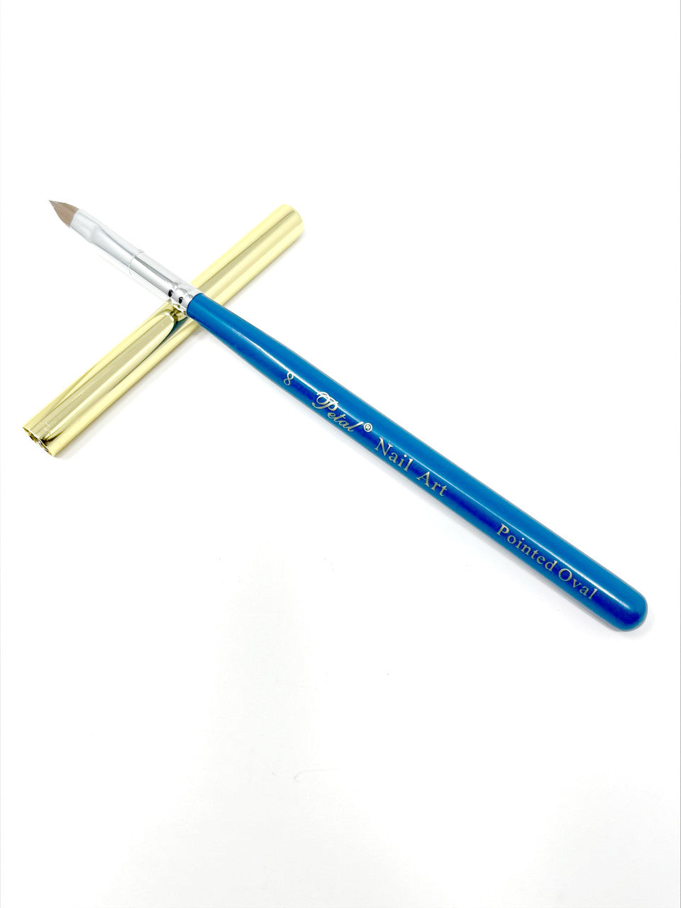 Petal Pointed Oval Nail Art Brush With Cap #8