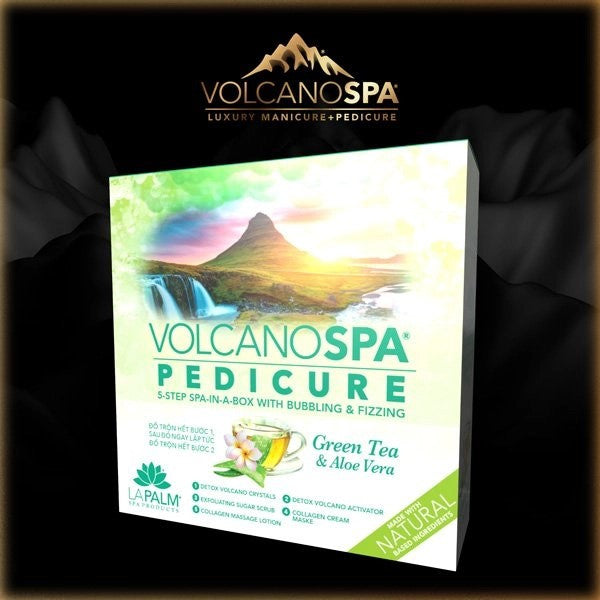 Lapalm Volcano Spa 5in1 Green Tea & Aloe Vera