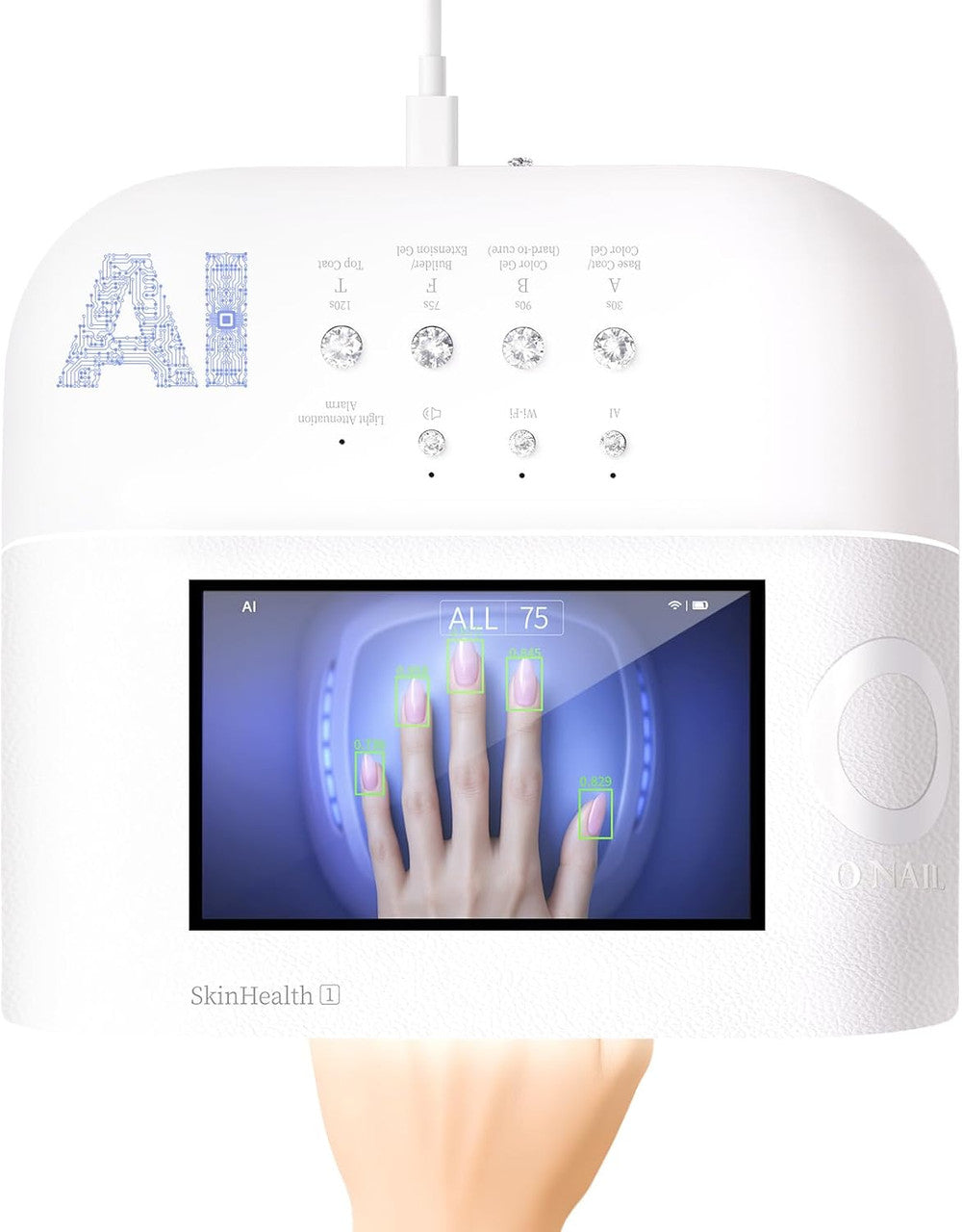 ONAIL AI Precision Nail Lamp - White