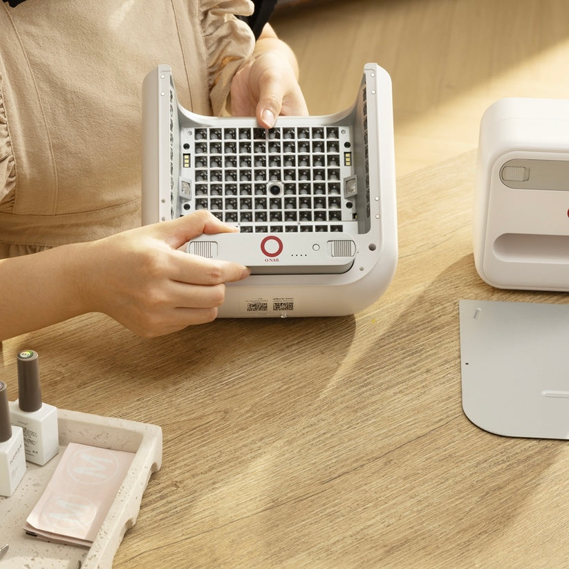 Batteries for ONAIL AI Nail Lamp (2 Battery + Charge Station) - White