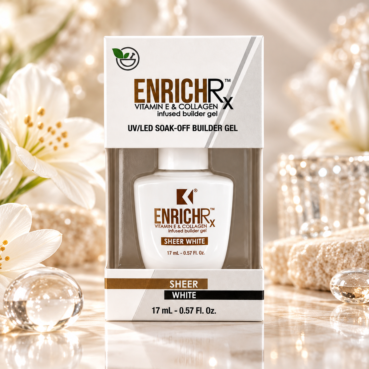 ENRICHRx Infused Builder Gel 0.57 fl. oz. - Sheer White