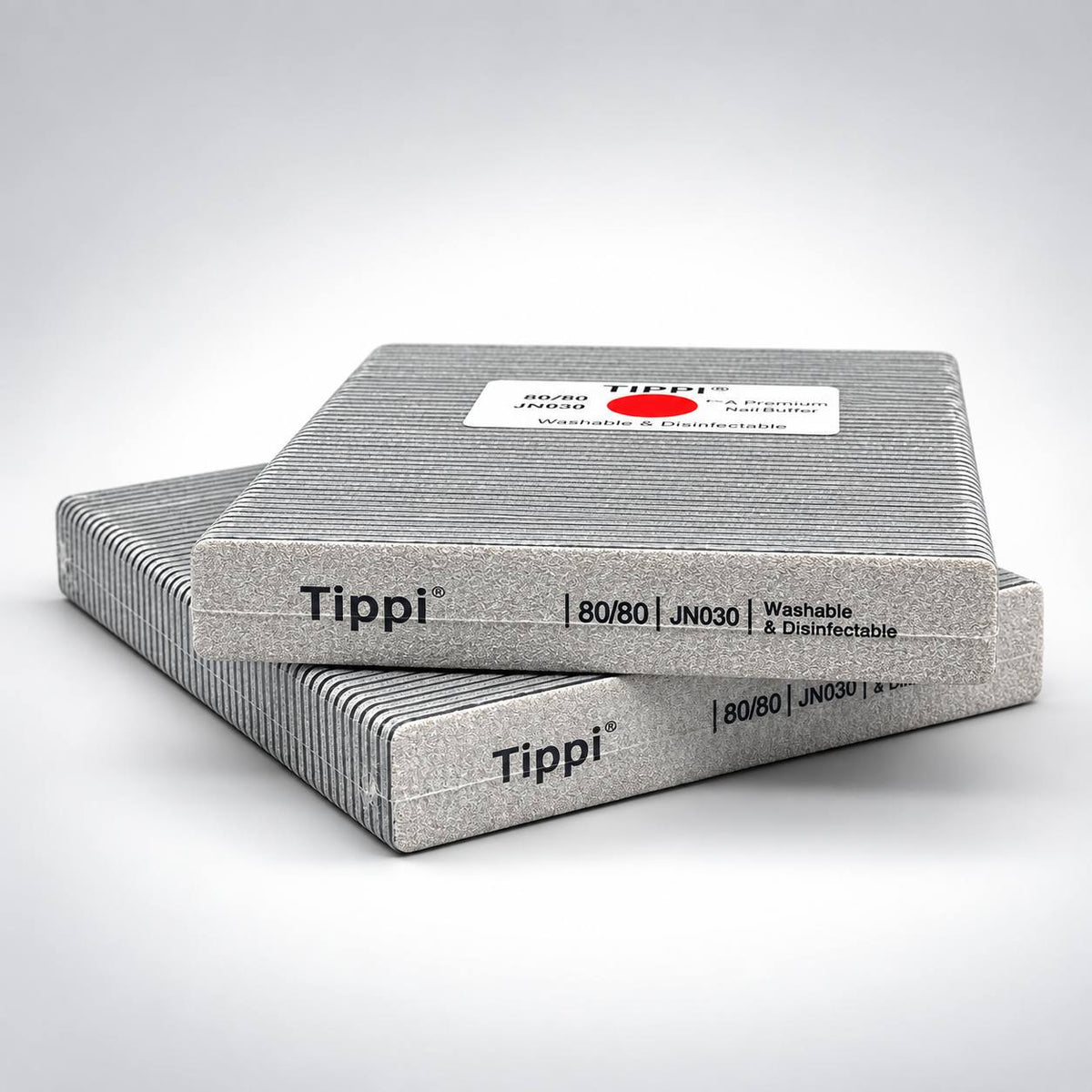 TIPPI TOP PREMIUM (JAPAN) NAIL FILE 80/80 - WASHABLE & DISINFECTABLE PACK OF 50pcs