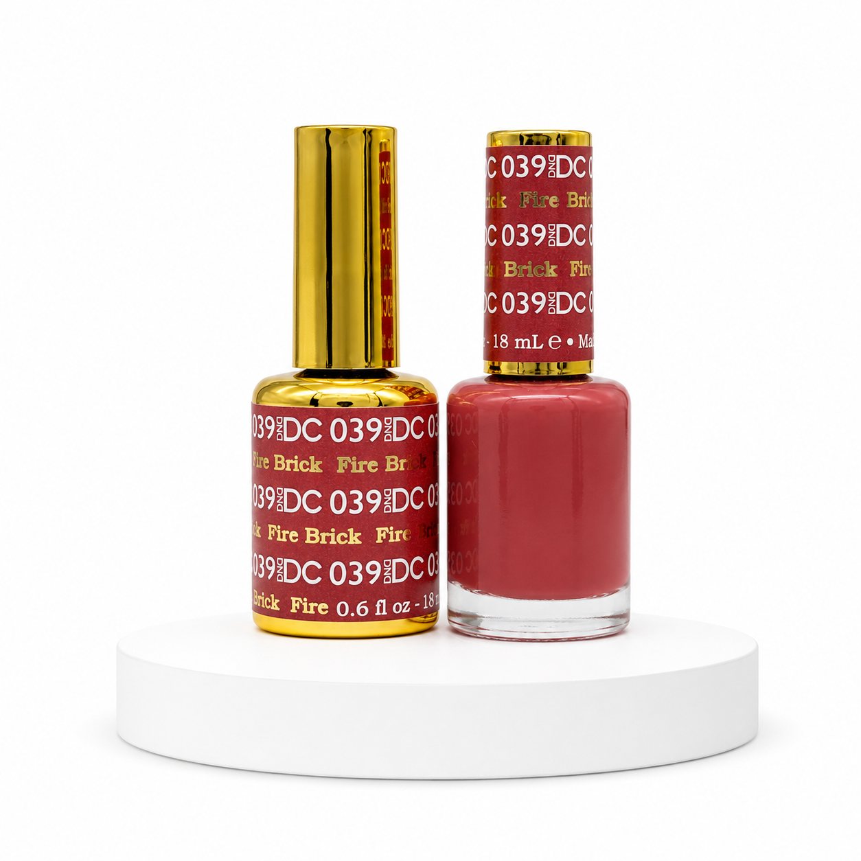 DND DC Duo Gel #039 FIRE BRICK