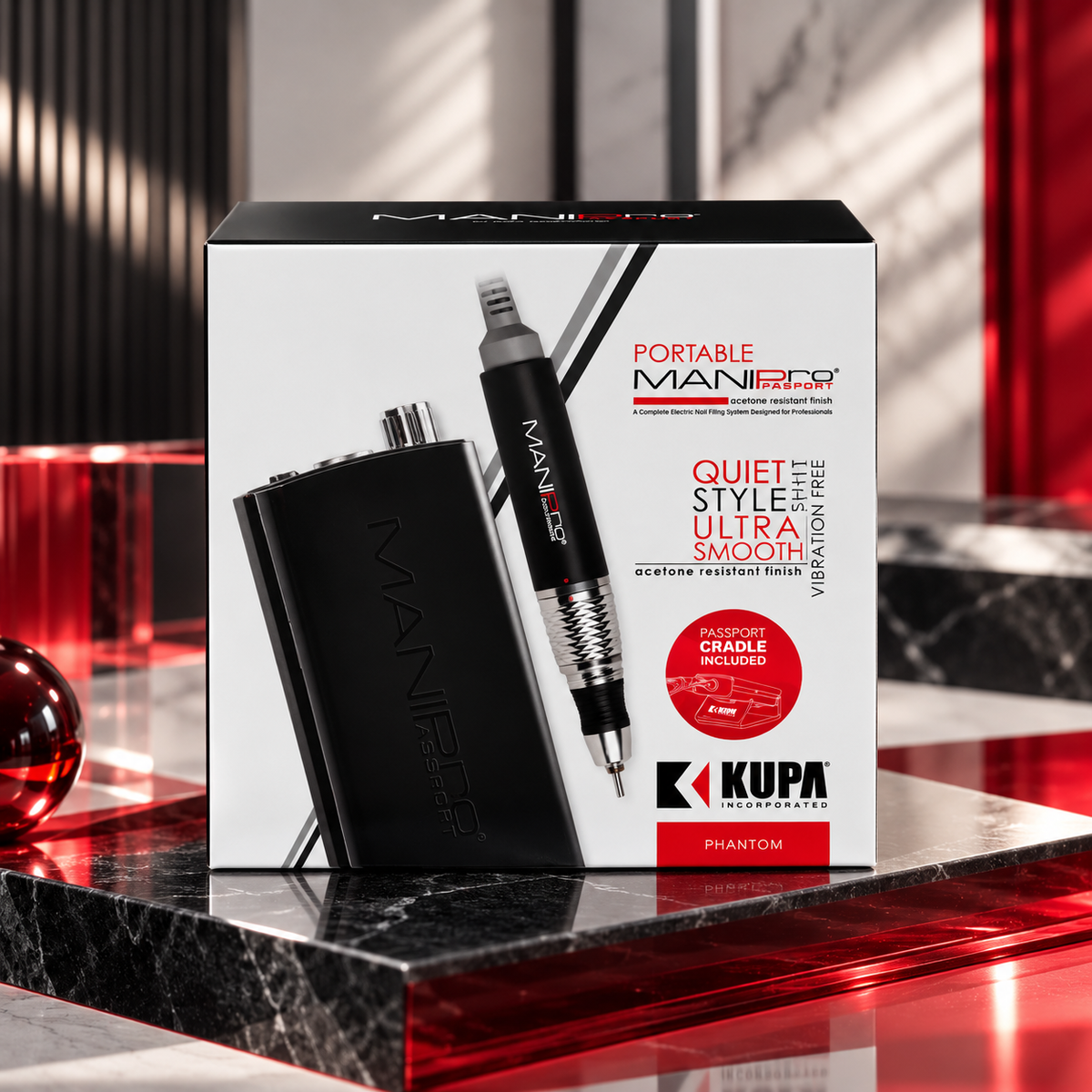 Kupa MANIPro Passport Complete - Phantom + Companion Handpiece Set