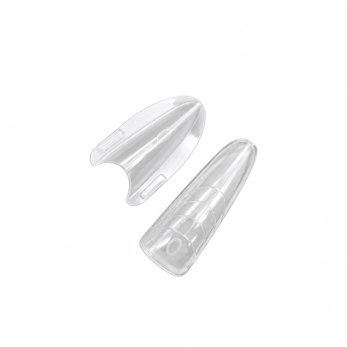 Phoenix Sandwich Dual Forms tips - Round Shape - 14 sizes 280pcsbox - #38 - FREE Gel Stick For Picking Up Gel