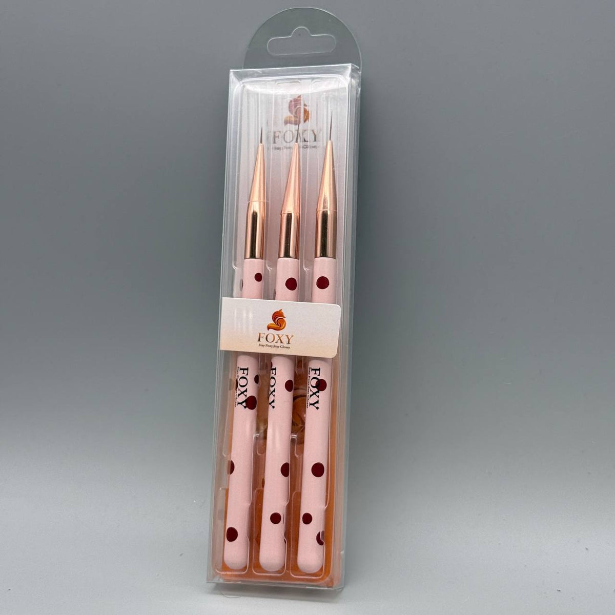 Foxy x Sunny Liner Brush 3 Size (Set of 3)