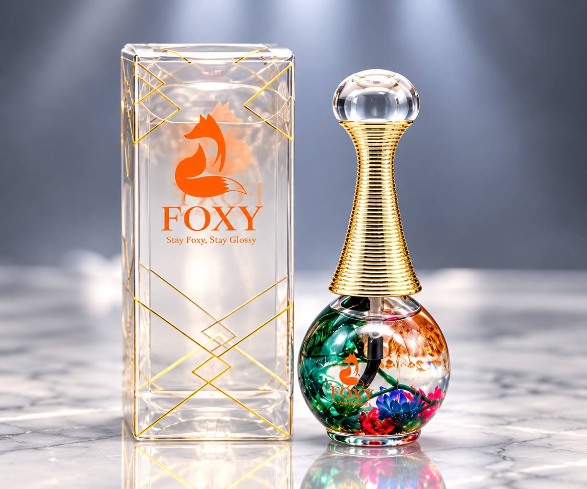 FOXY VITAMINS CUTICLE OIL WITH GIFT BOX
