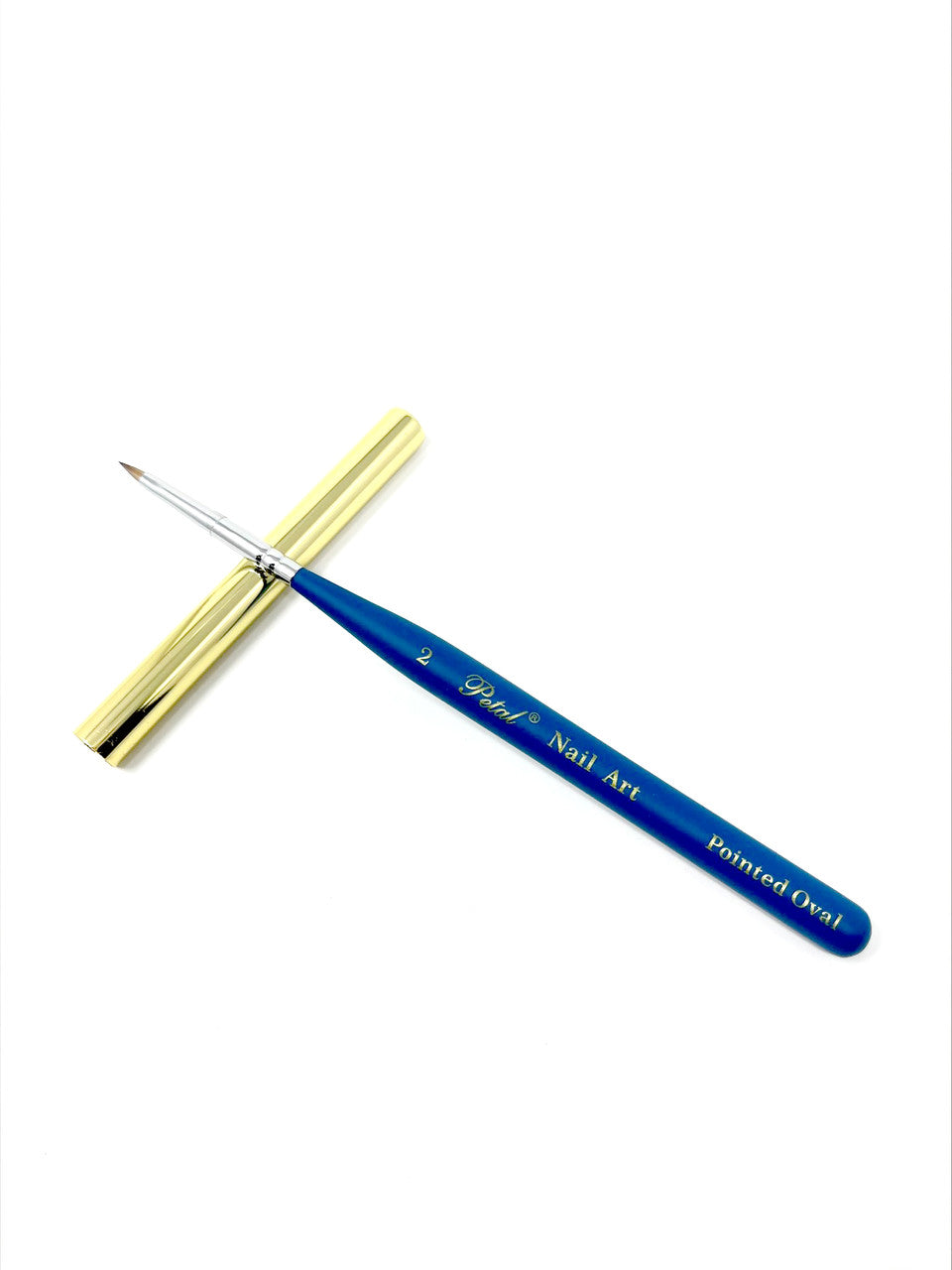 Petal Pointed Oval Nail Art Brush With Cap #2