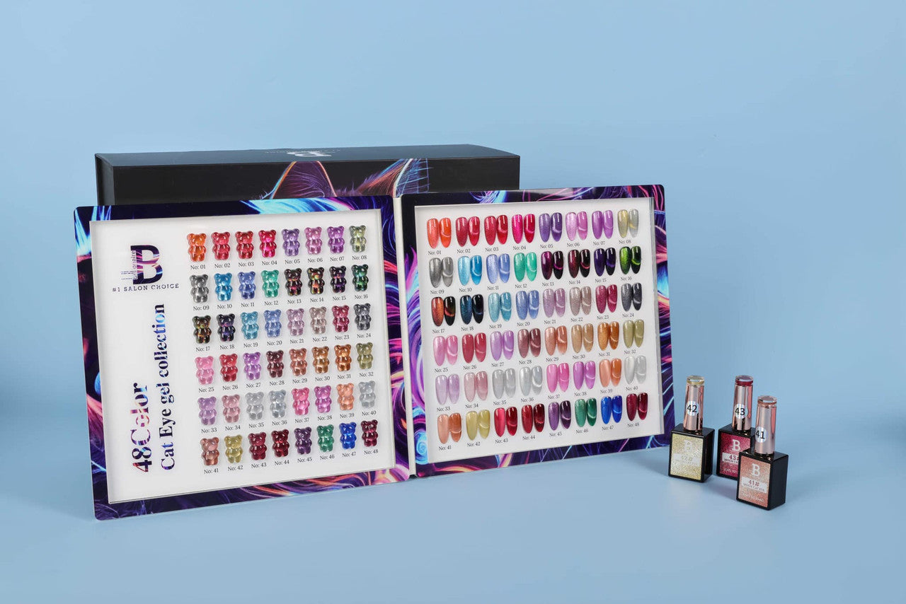Billionaire Cateye Collection 48 colors + Free Sample Tip