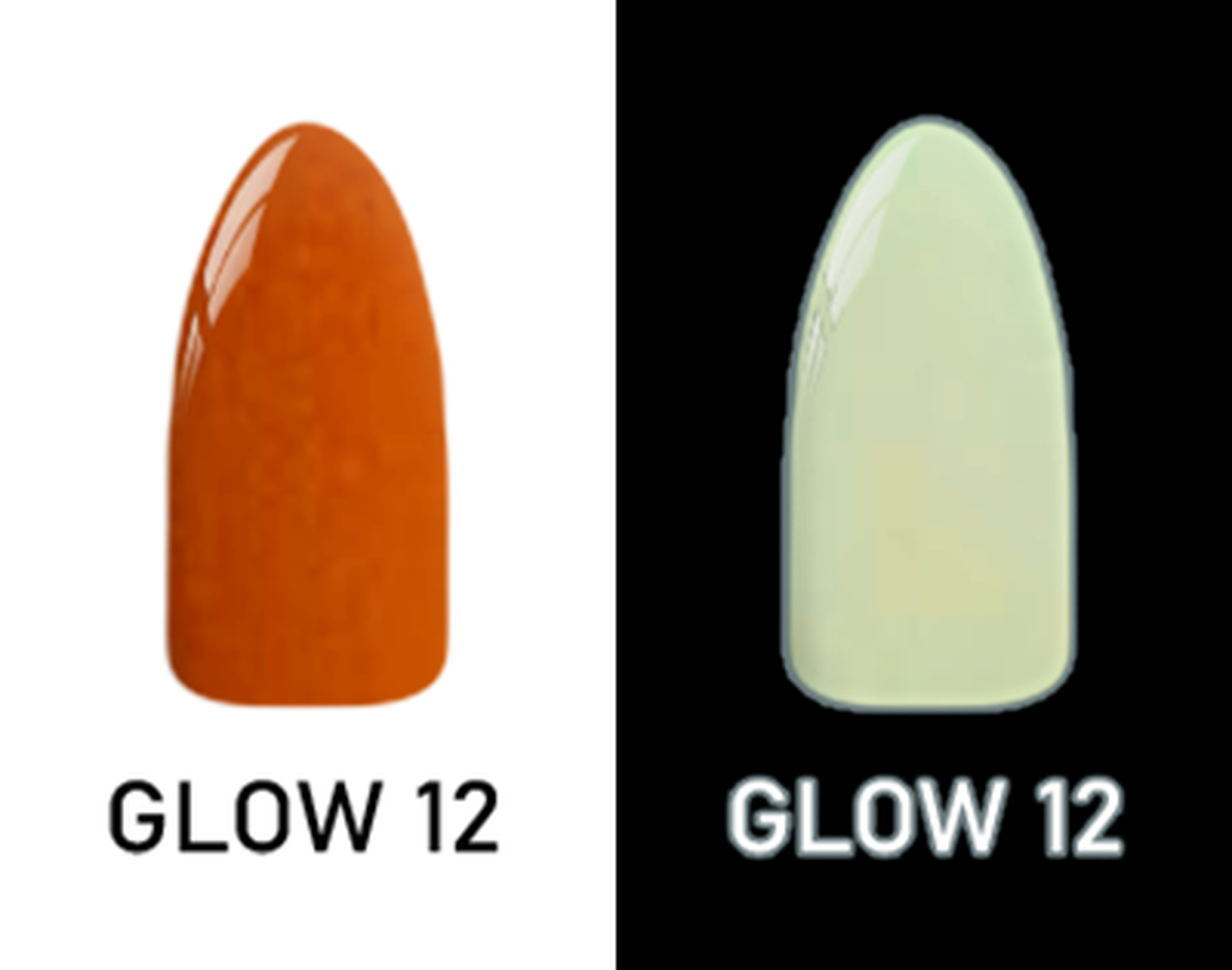 CHISEL ACRYLIC & DIPPING 2OZ - GLOW 12