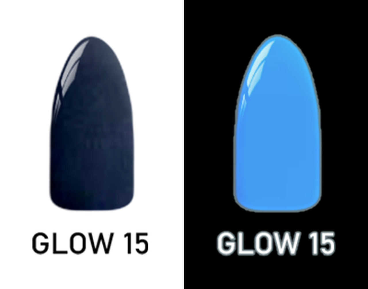 CHISEL ACRYLIC & DIPPING 2OZ - GLOW 15