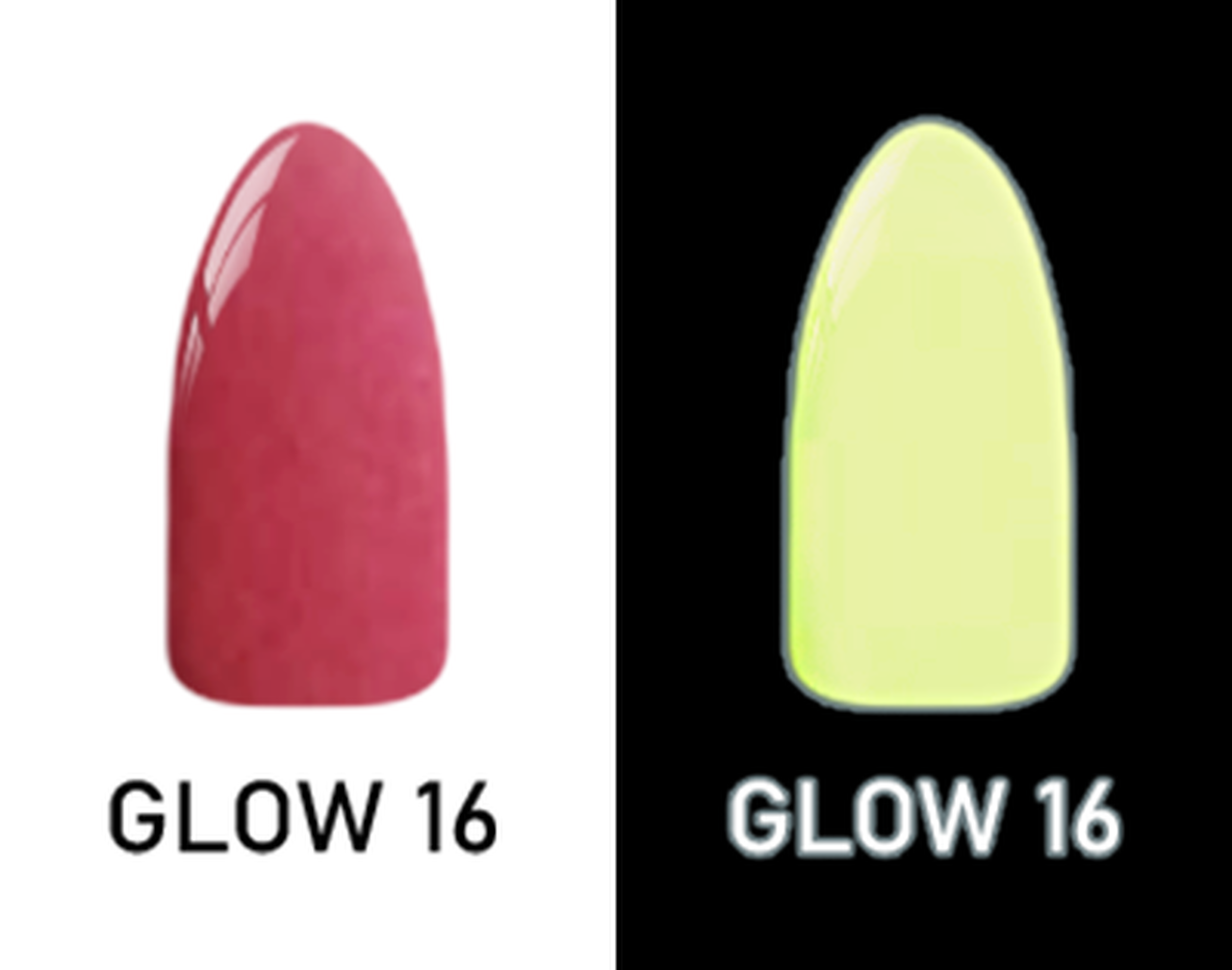 CHISEL ACRYLIC & DIPPING 2OZ - GLOW 16