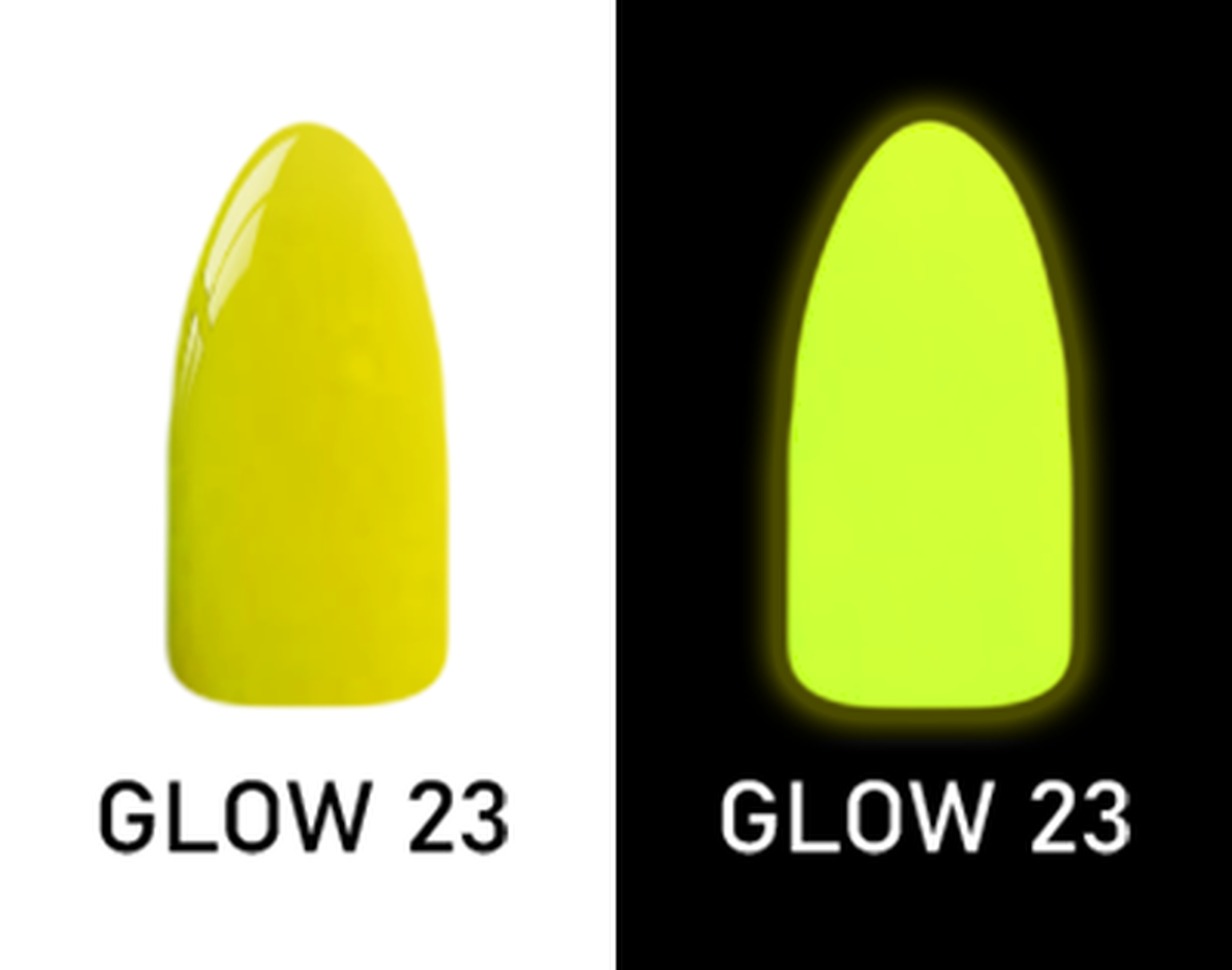 CHISEL ACRYLIC & DIPPING 2OZ - GLOW 23