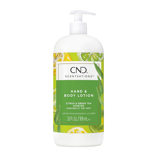CND lotion 33oz Citrus & Green Tea
