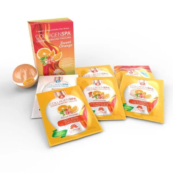 LaPalm Collagen Spa 6 Steps + Free Bomber - Sweet Orange
