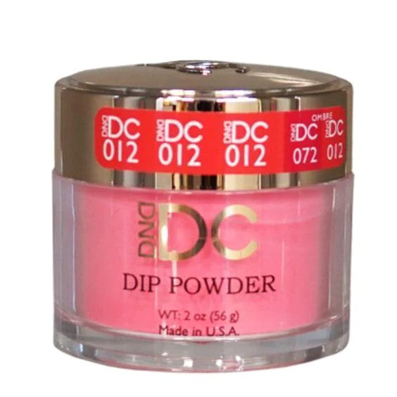 DND DC DIPPING POWDER - DC012 Peacock Pink