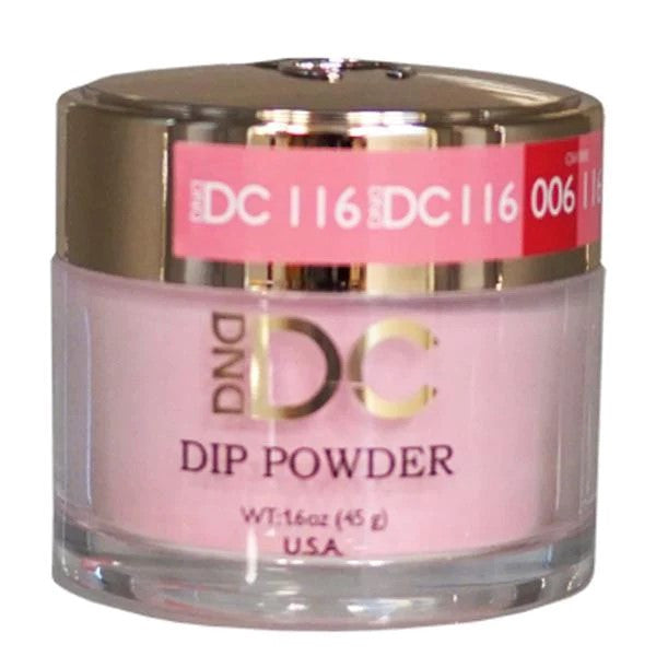 DND DC DIPPING POWDER - DC116 Blushing Face