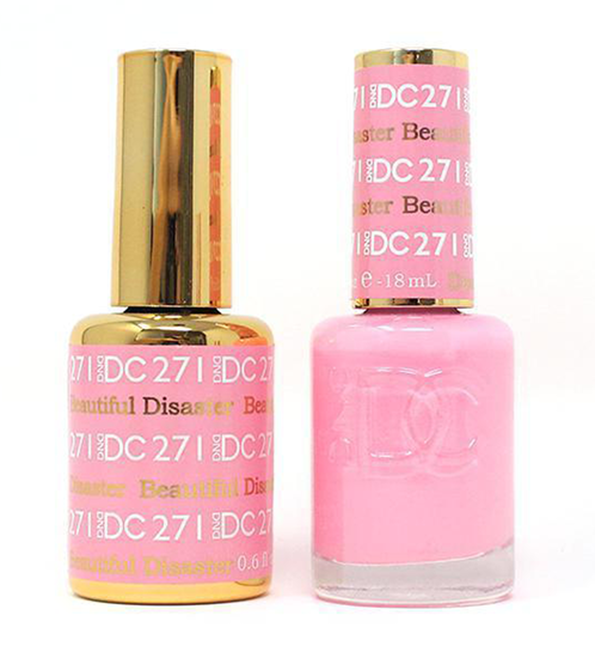 DND DC Duo Gel #271 BEAUTIFULL DISASTER