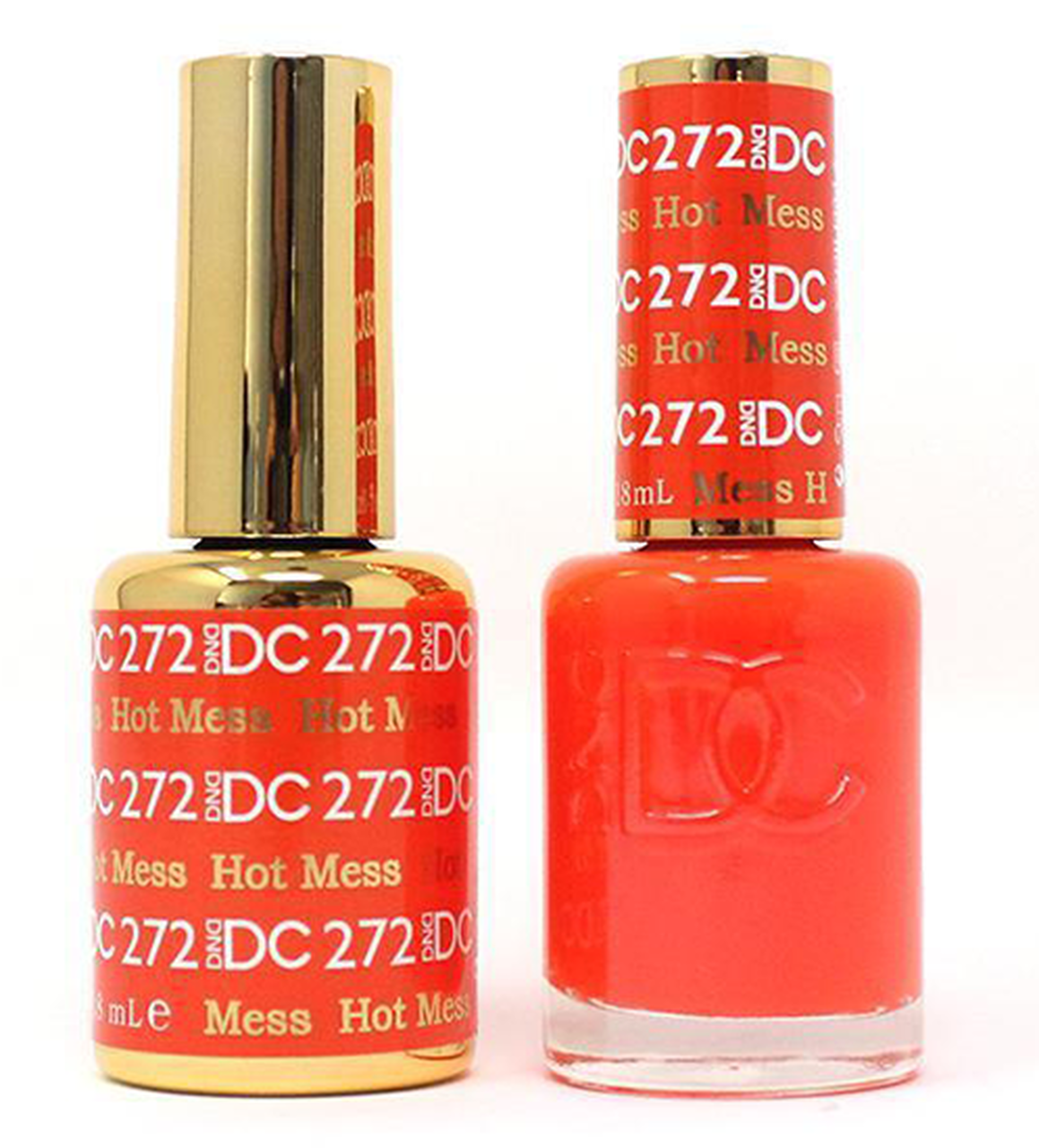 DND DC Duo Gel #272 HOT MESS