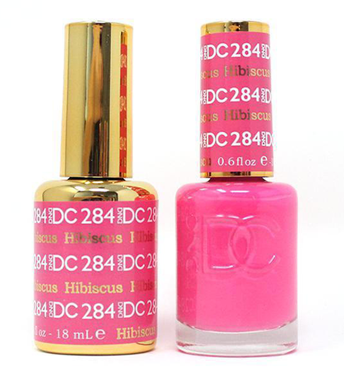 DND DC Duo Gel #284 HIBISCUS