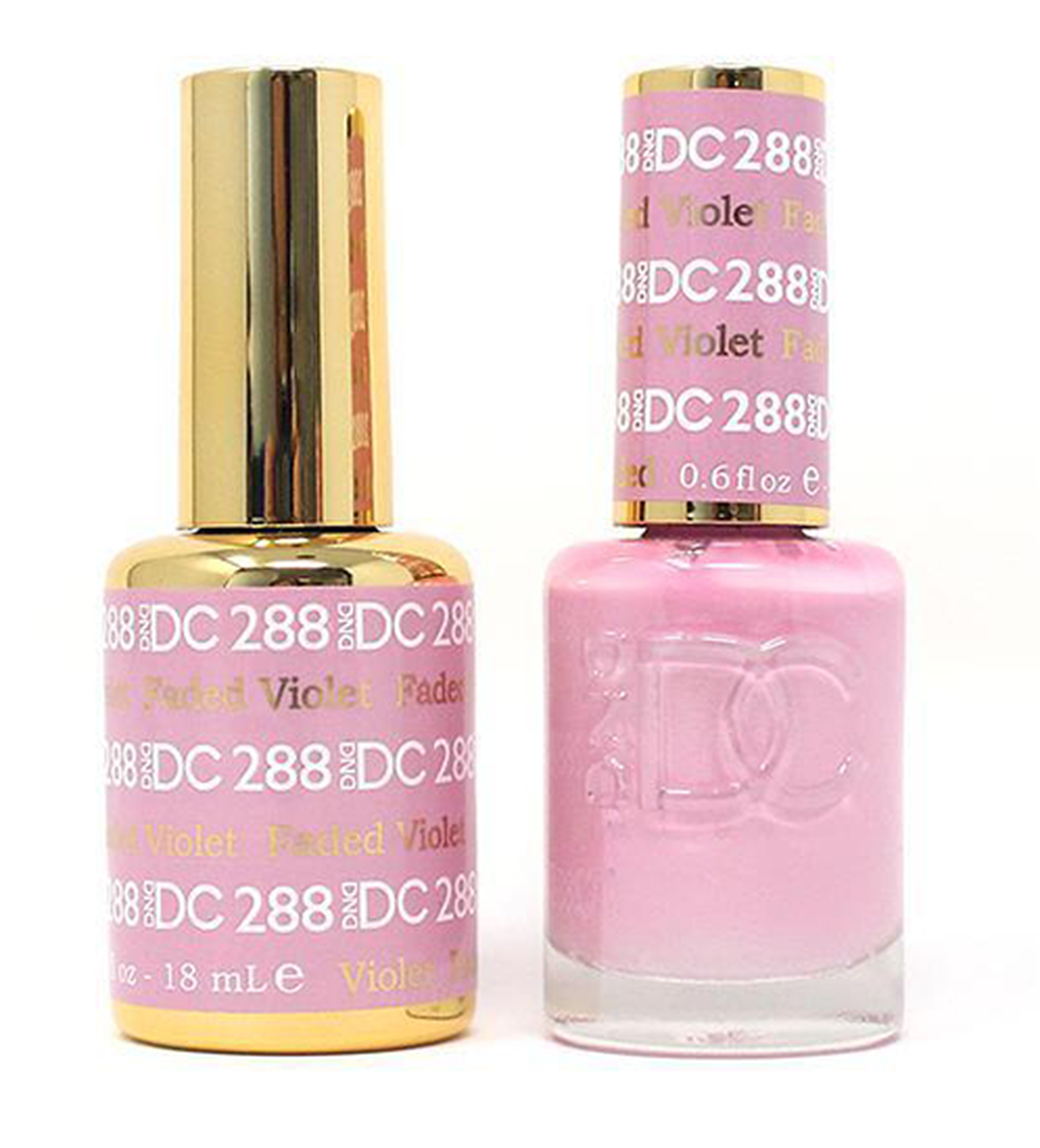 DND DC Duo Gel #288 FADED VIOLET