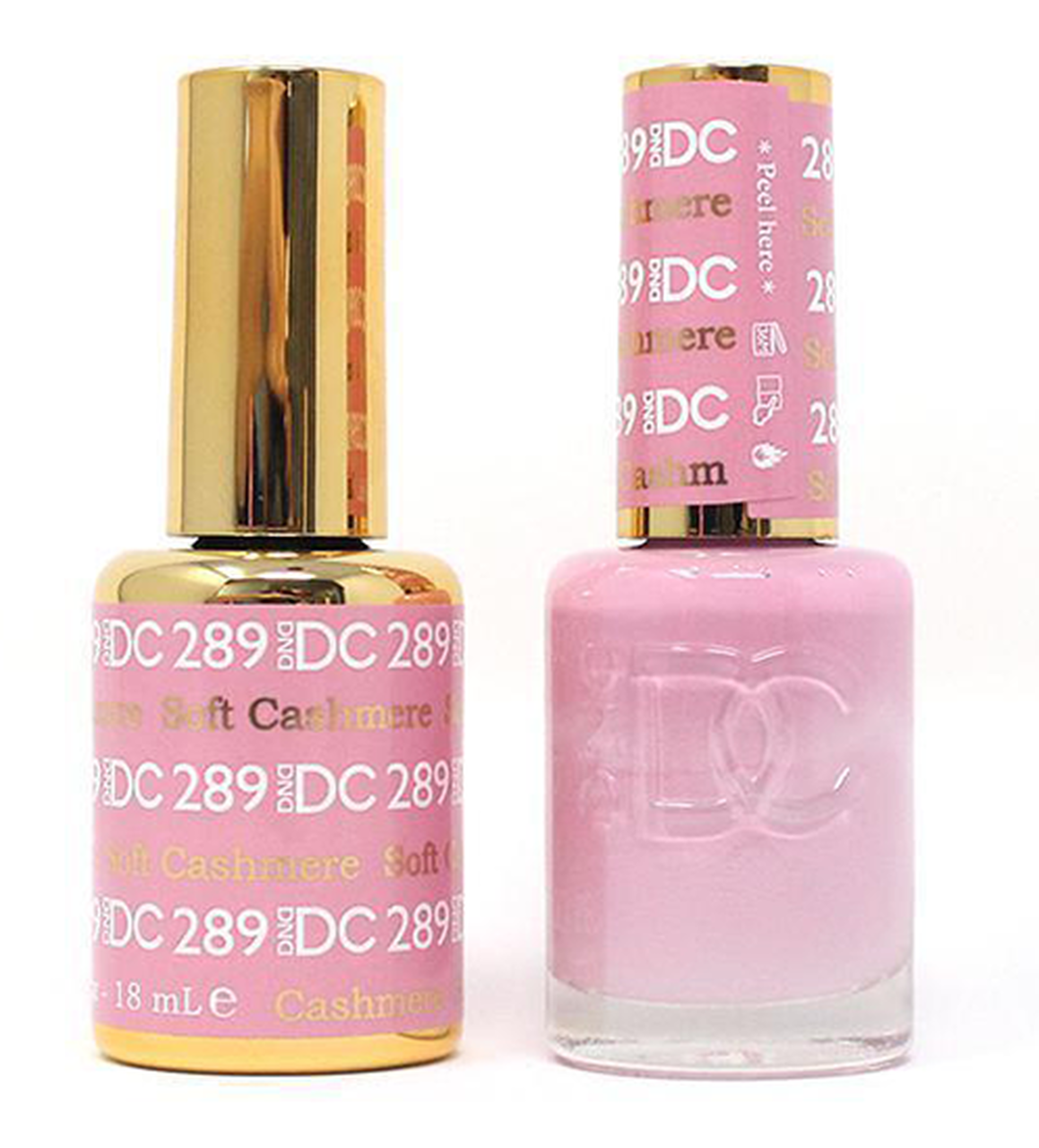 DND DC Duo Gel #289 SOFT CASHMERE