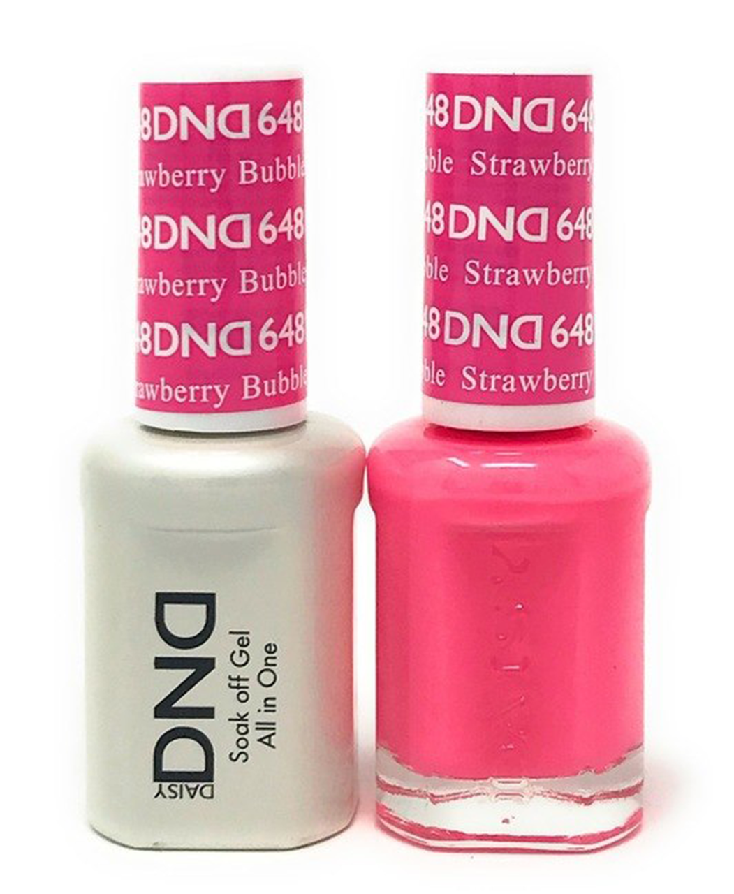 DND Duo Gel #648 STRAWBERRY BUBBLE