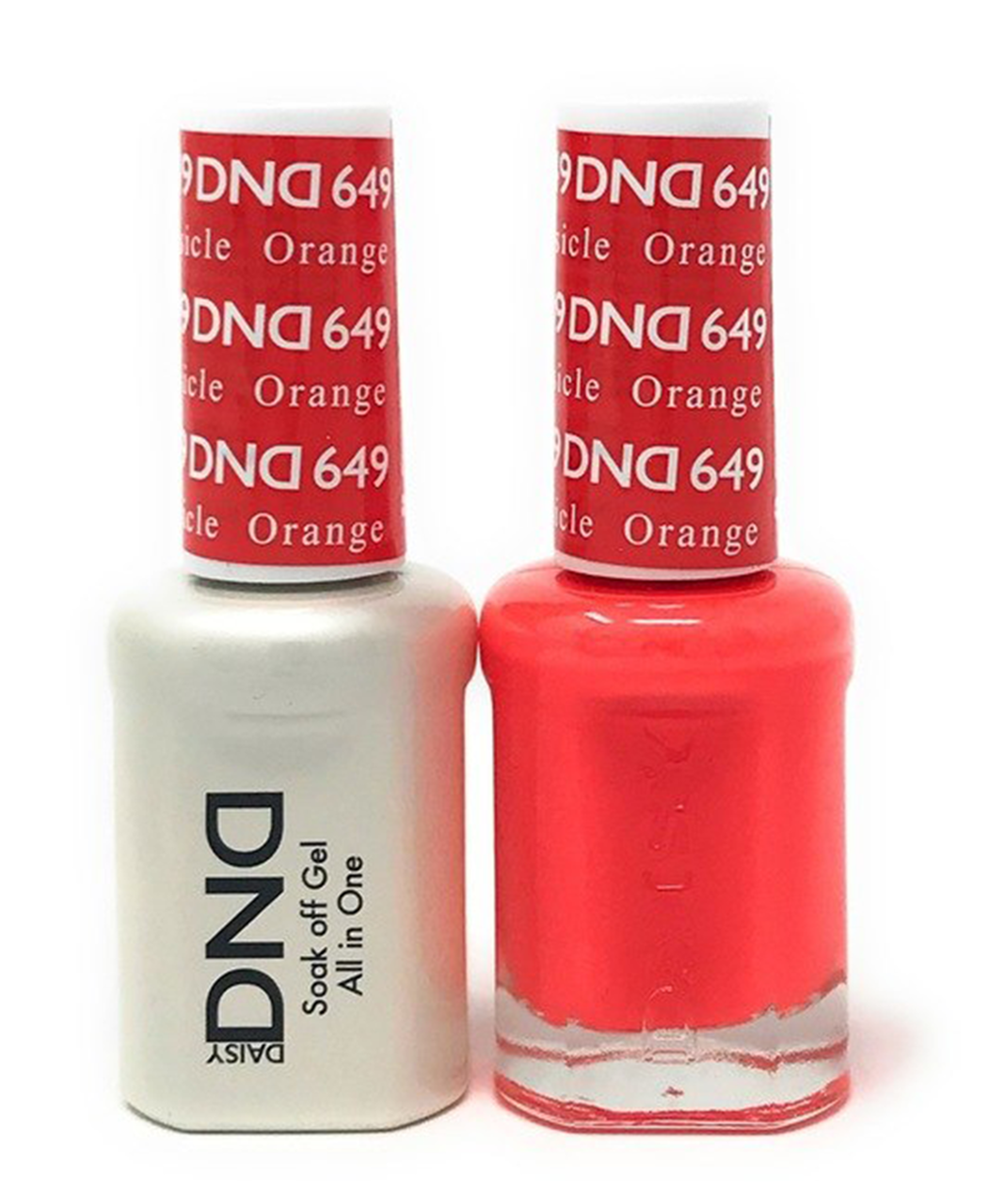DND Duo Gel #649 ORANGE CREAMSICLE