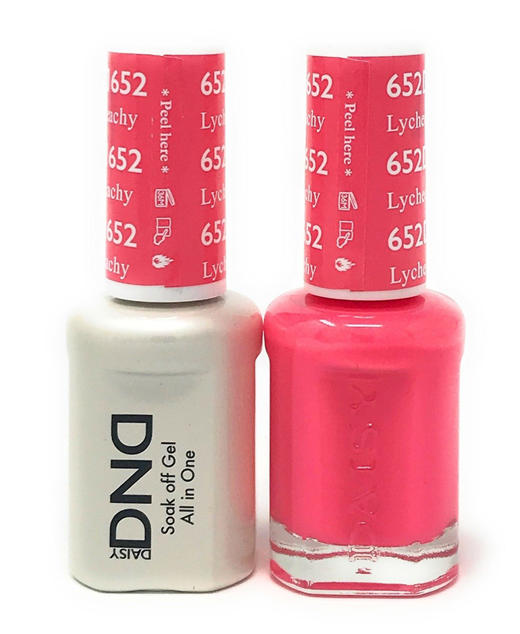 DND Duo Gel #652 LYCHEE PEACHY