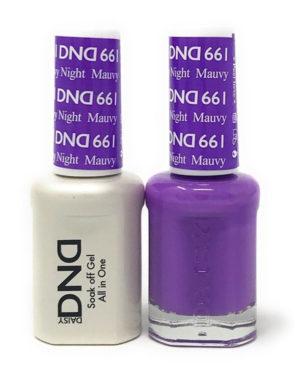 DND Duo Gel #661 MAUVY NIGHT