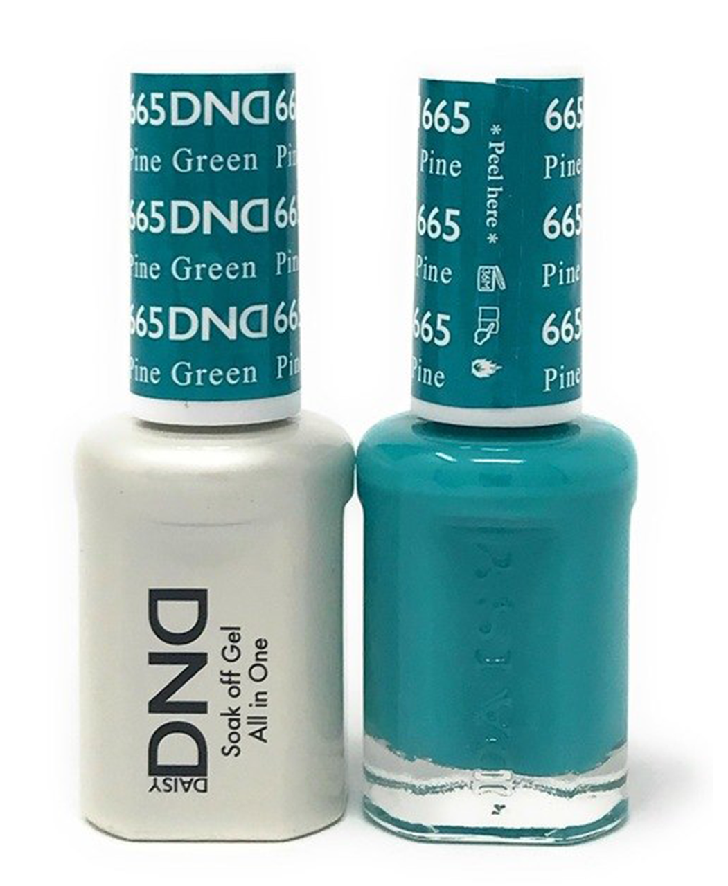 DND Duo Gel #665 PINE GREEN