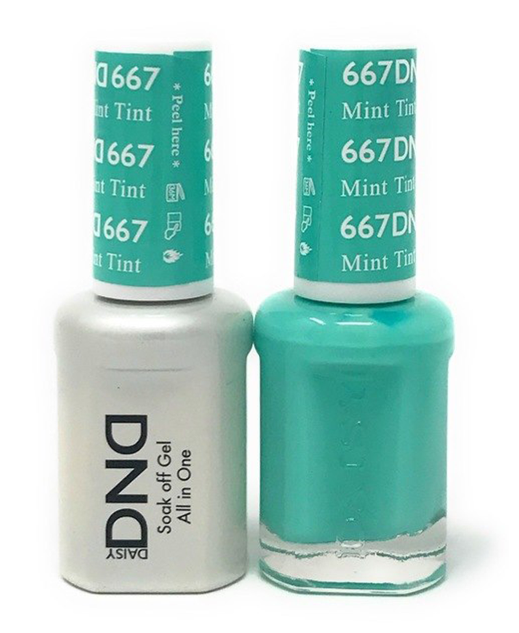 DND Duo Gel #667 MINT TINT