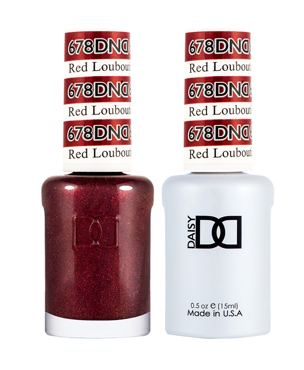 DND Duo Gel #678 RED LOUBOUTIN
