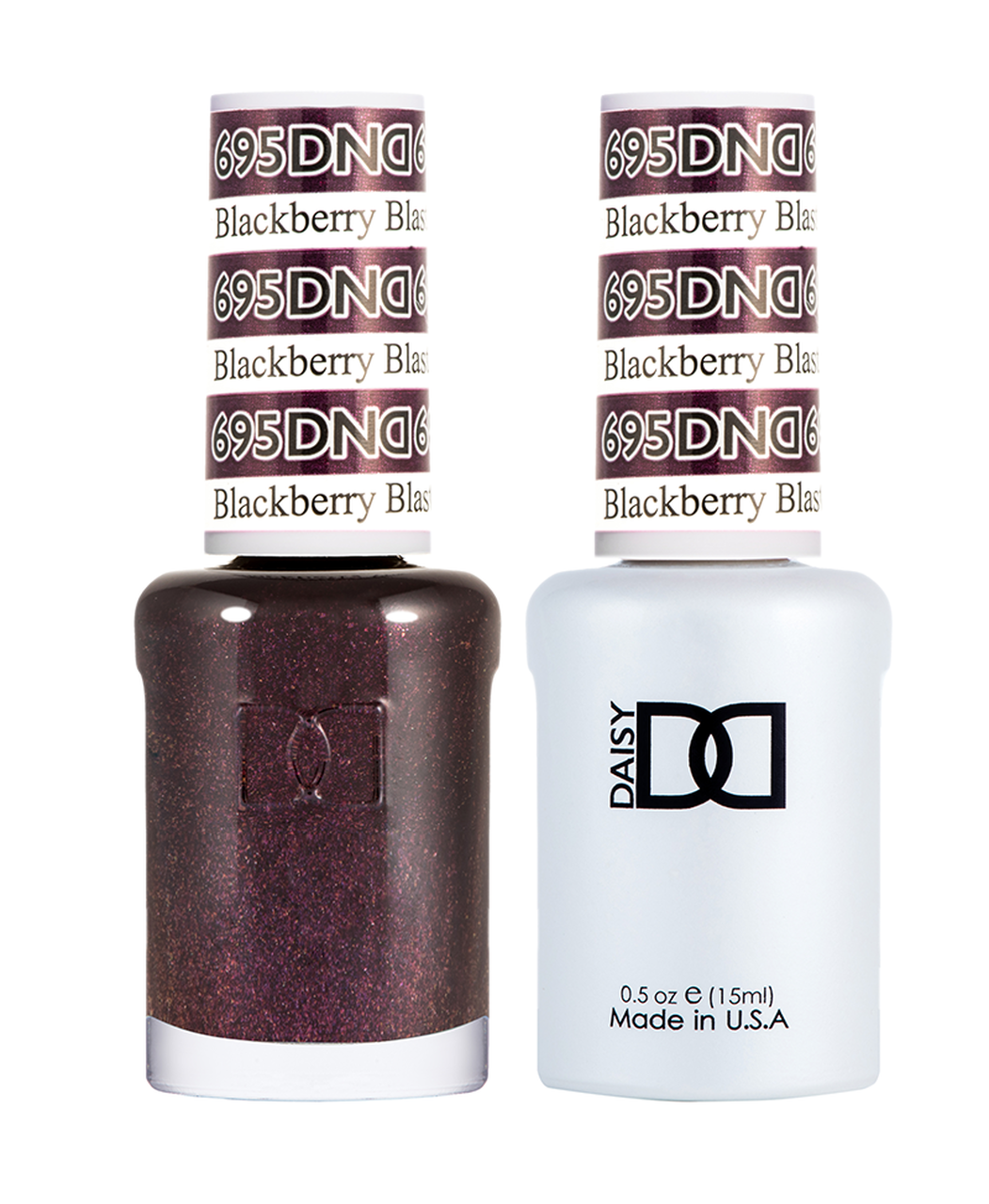 DND Duo Gel #695 BLACKBERRY BLAST