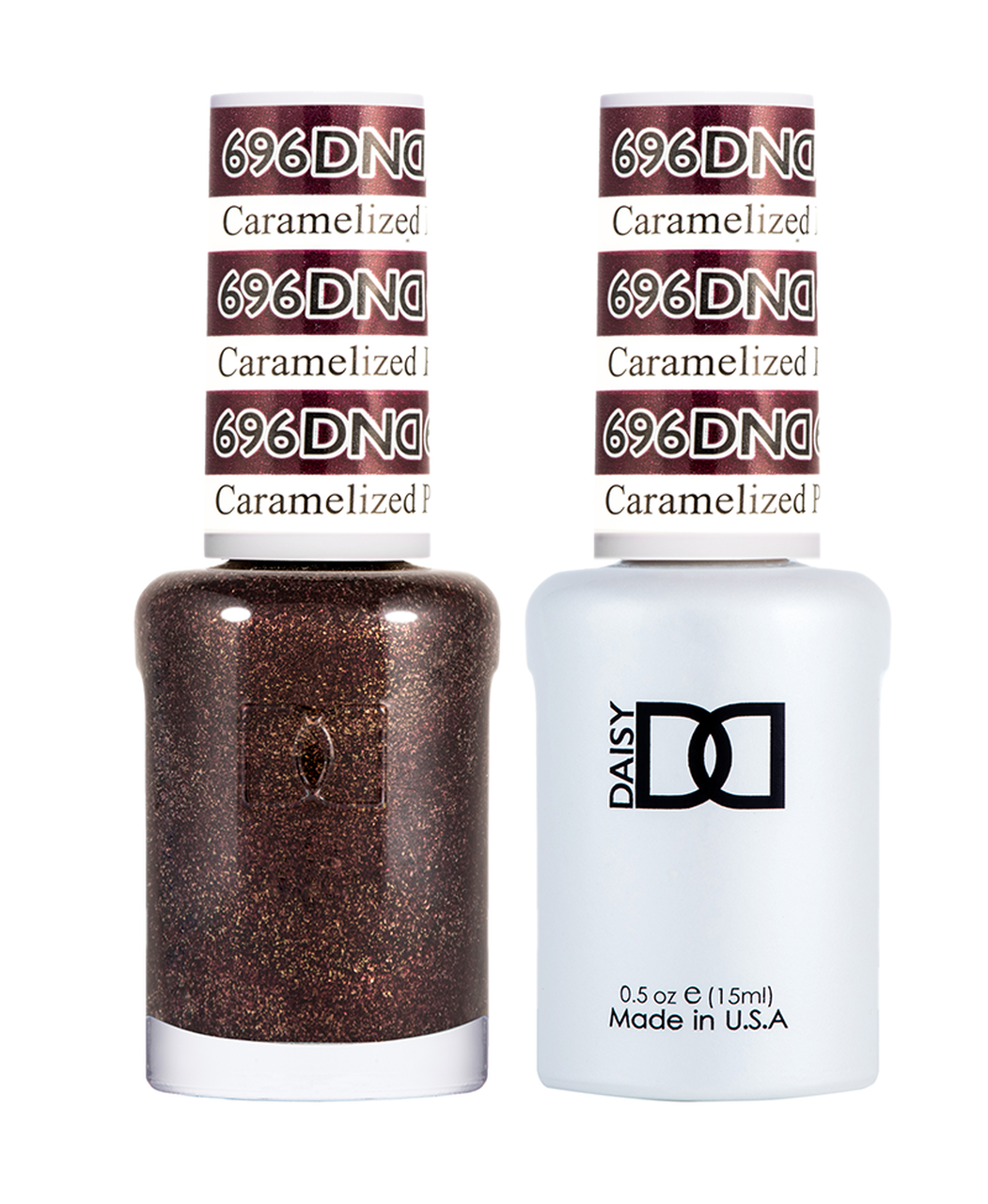 DND Duo Gel #696 CARAMELIZED PLUM