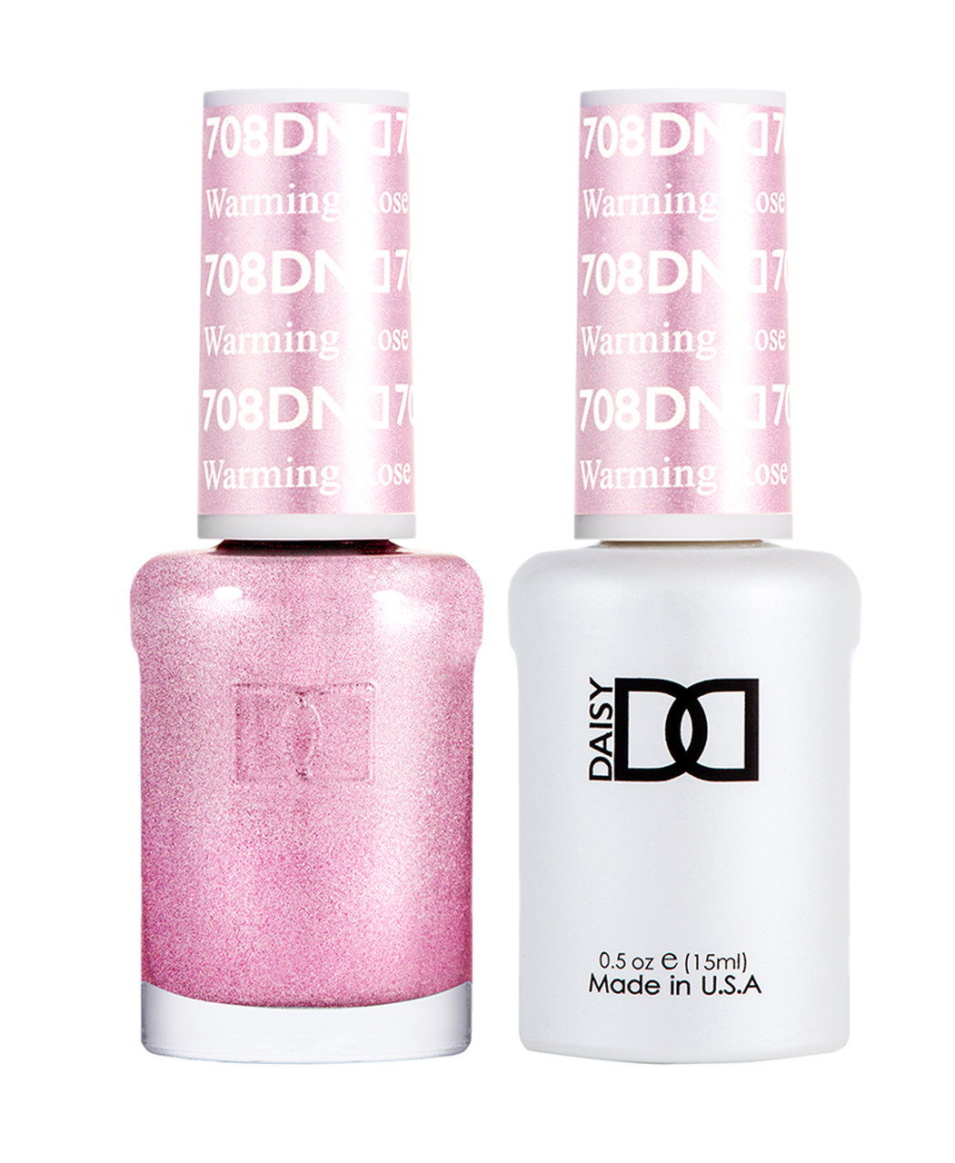 DND Duo Gel #708 WARMING ROSE