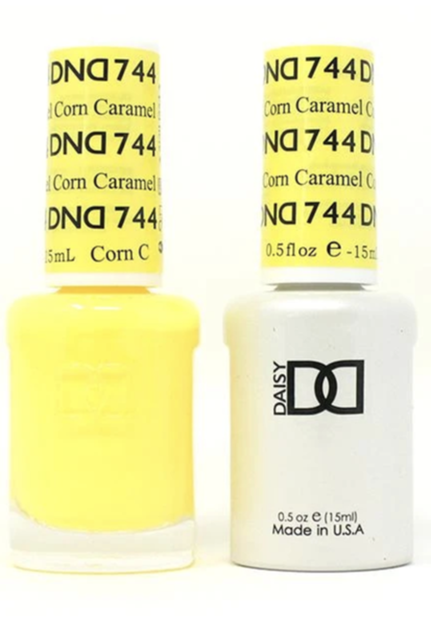 DND Duo Gel #744 CARAMEL CORN